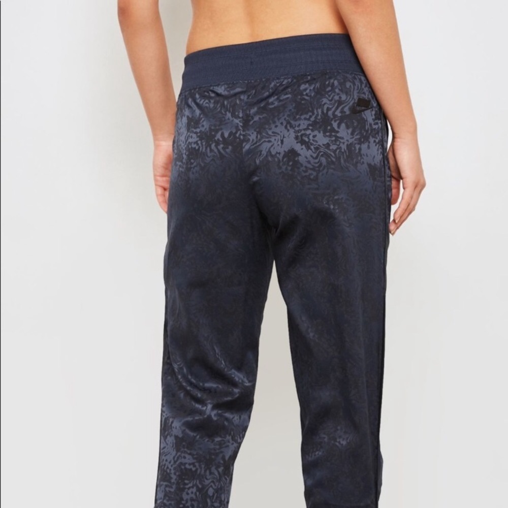Nike NSW Black Obsidian Blue Jacquard Jogger Pants SZ L